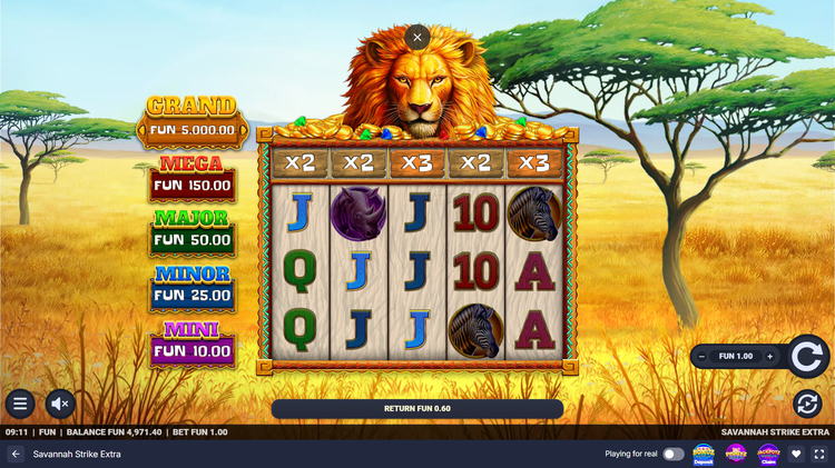 Savannah Strike Extra Slot - 1 - BitStarz Casino