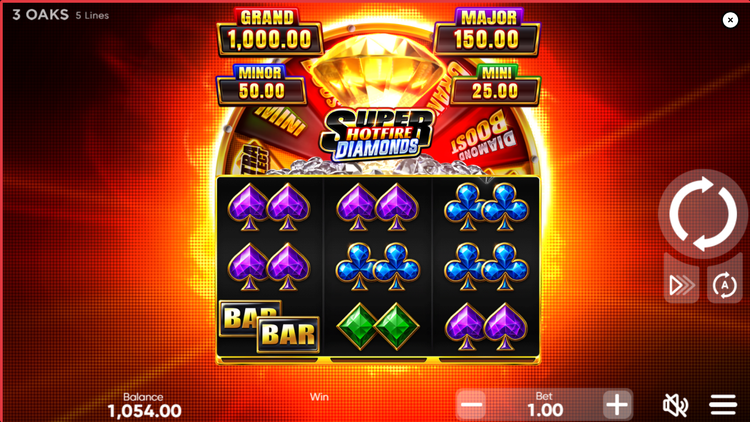 Super Hotfire Diamonds Slot - 1 - BitStarz Casino