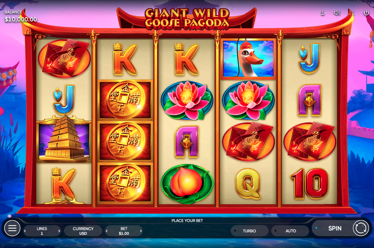 Giant Wild Goose Pagoda Slot - 1 - BitStarz Casino