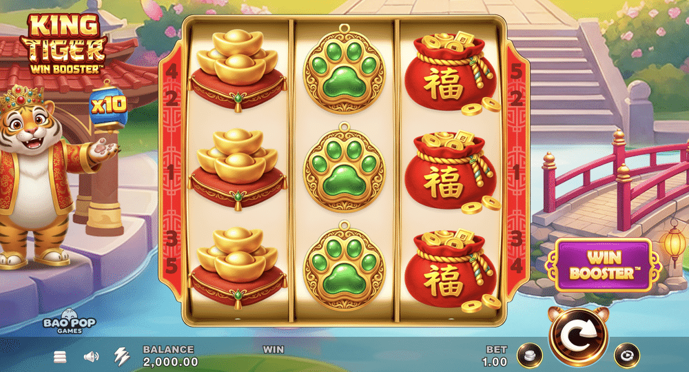 King Tiger Win Boostera Slot - 1 - BitStarz Casino