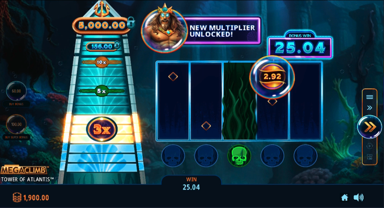 Tower of Atlantis Slot - 3 - BitStarz Casino
