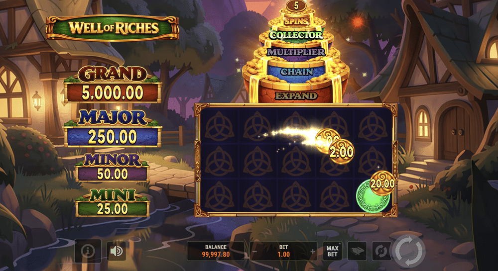 Well of Riches Slot - 2 - BitStarz Casino