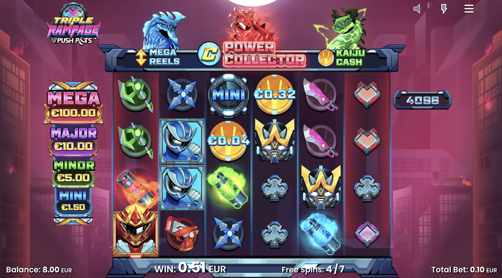 Triple Rampage Slot - 2 - BitStarz Casino