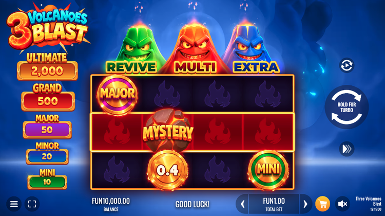 3 Volcanoes Blast Slot - 1 - BitStarz Casino