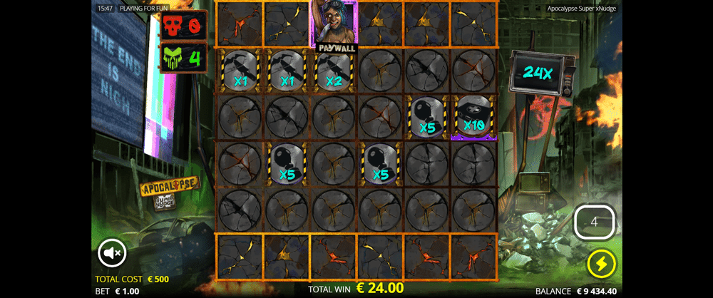 Apocalypse Super Xnudge Slot - 3 - BitStarz Casino