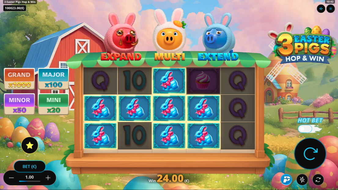 3 Easter Pigs Hop & Win Slot - 1 - BitStarz Casino