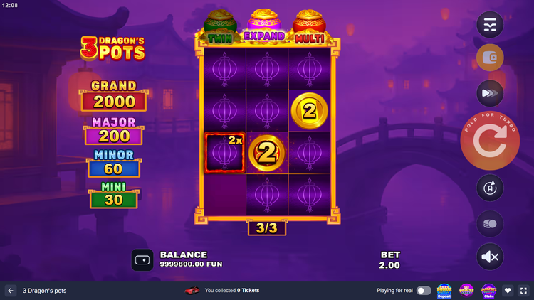 3 Dragon's Pots Slot - 2 - BitStarz Casino