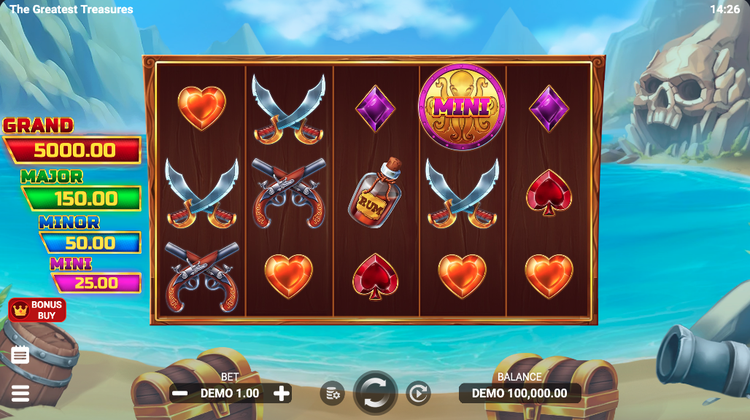 The Greatest Treasures Slot - 1 - BitStarz Casino