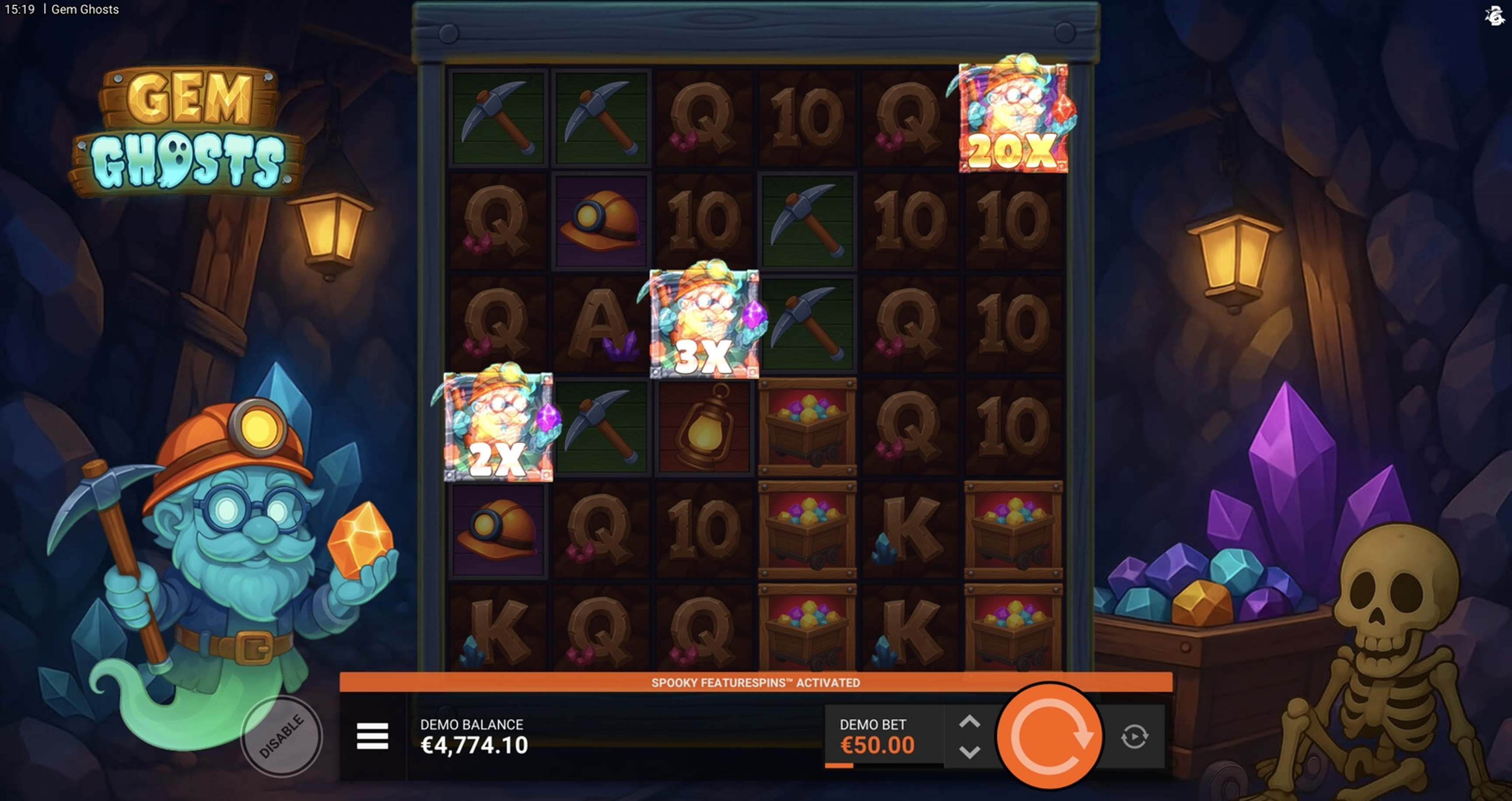 Gem Ghosts Slot - 2 - BitStarz Casino