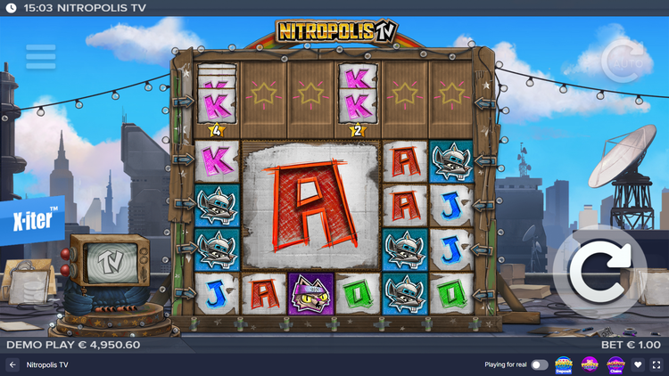 Nitropolis TV Slot - 1 - BitStarz Casino