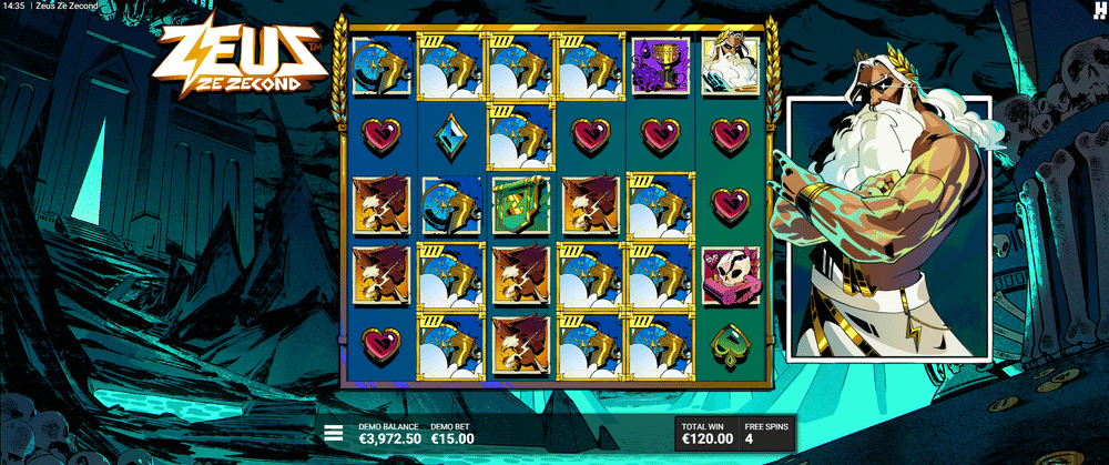 Zeus Ze Zecond Slot - 3 - BitStarz Casino