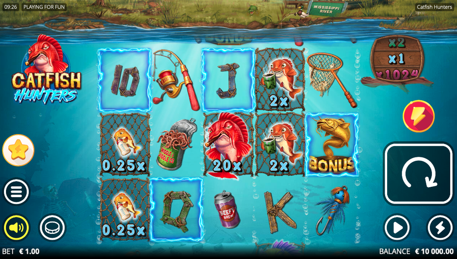 Catfish Hunters Slot - 1 - BitStarz Casino
