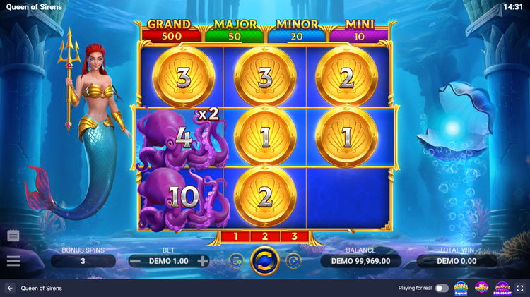 Queen of Sirens Slot - 1 - BitStarz Casino