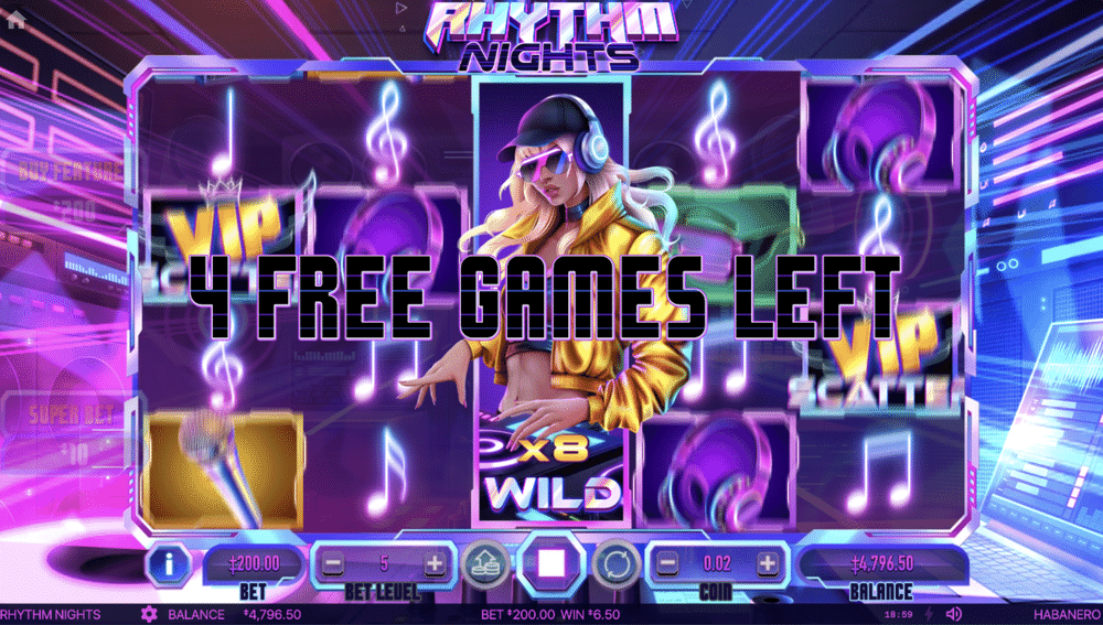 Rhythm Nights Slot - 2 - BitStarz Casino