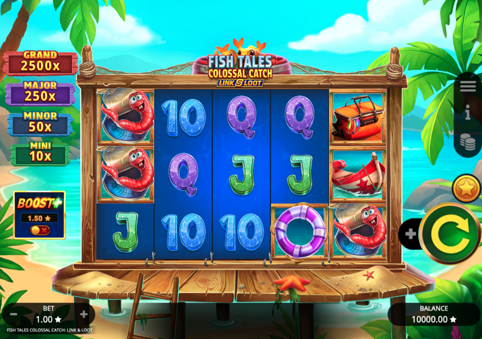Fish Tales Colossal Catch: Link & Loot Slot - 1 - BitStarz Casino