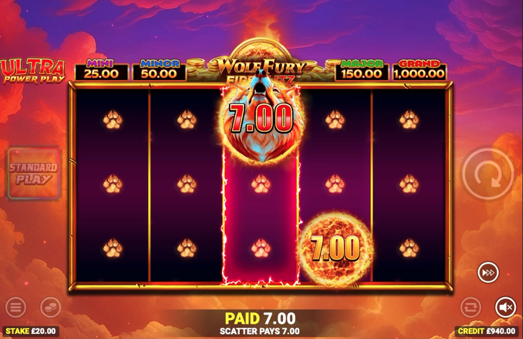Wolf Fury Fire Blitz Slot - 2 - BitStarz Casino