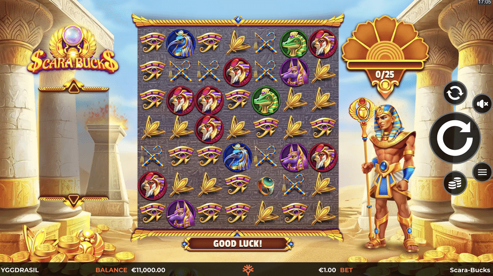 Scara-Bucks Slot - 1 - BitStarz Casino