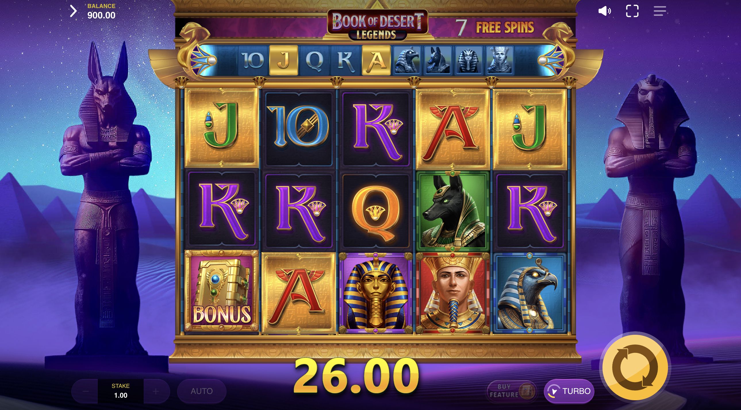 Book of Desert Legends Slot - 1 - BitStarz Casino