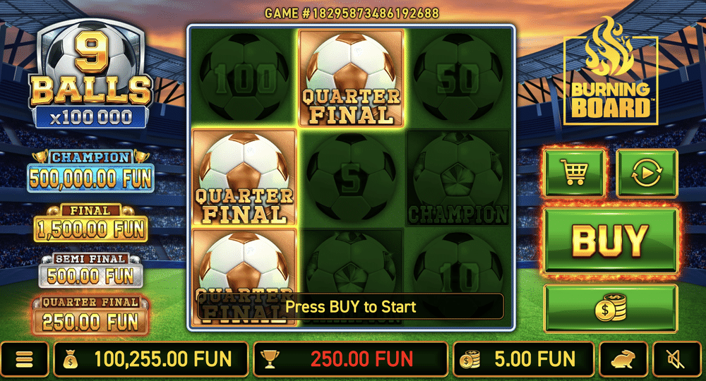 9 Balls Burning Board - 1 - BitStarz Casino