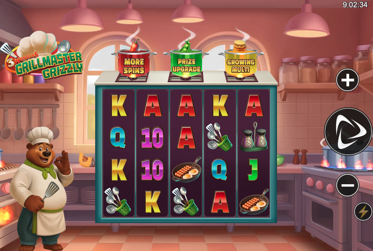 3 Wonders Grillmaster Grizzly Slot - 1 - BitStarz Casino