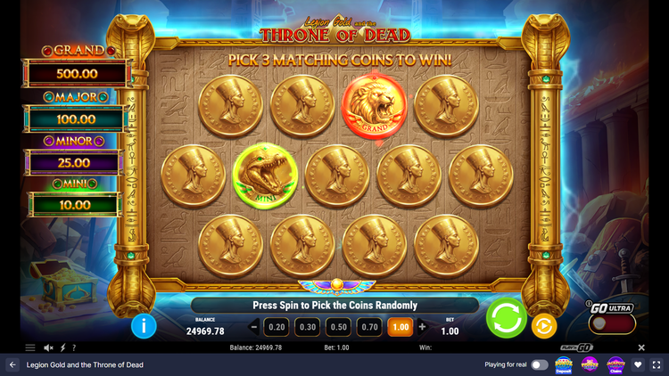 Legion Gold and the Throne of Dead Slot - 3 - BitStarz Casino