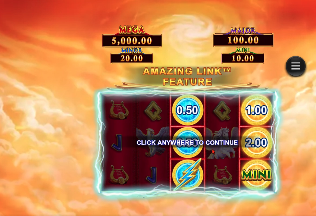 Amazing Link Zeus Boost Slot - 3 - BitStarz Casino