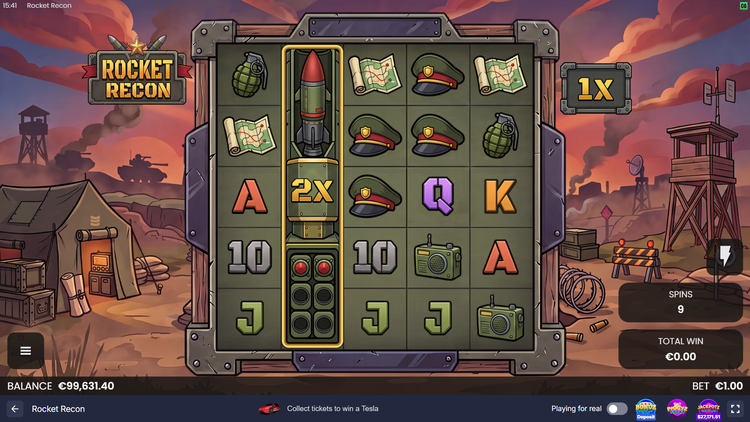 Rocket Recon Slot - 3 - BitStarz Casino