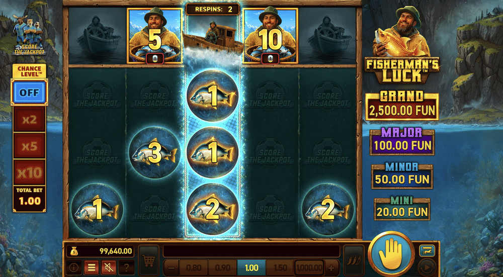 Fisherman's Luck Slot - 1 - BitStarz Casino