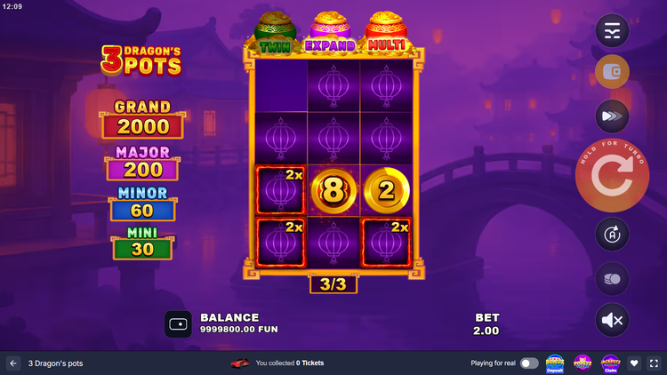 3 Dragon's Pots Slot - 3 - BitStarz Casino