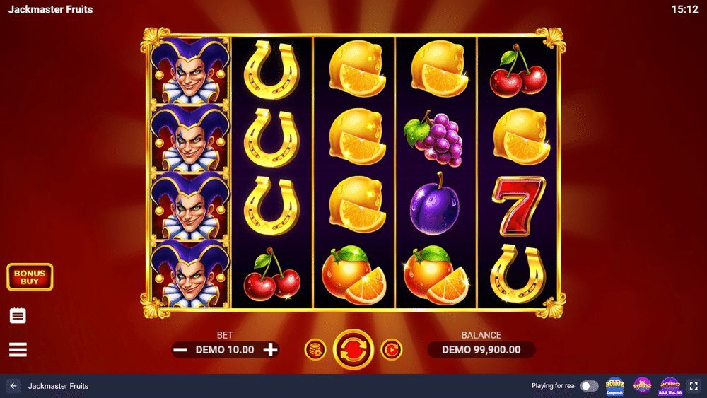 Jackmaster Fruits Slot - 1 - BitStarz Casino
