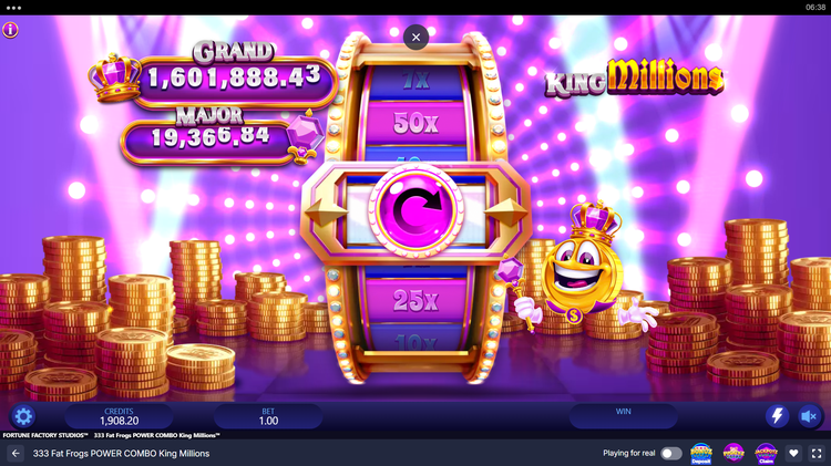 333 Fat Frogs Power Combo King Millions Slot - 2 - BitStarz Casino