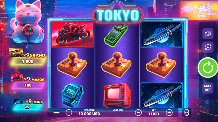 Retro Tokyo Slot - 1 - BitStarz Casino