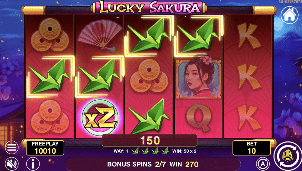 Lucky Sakura Slot - 1 - BitStarz Casino