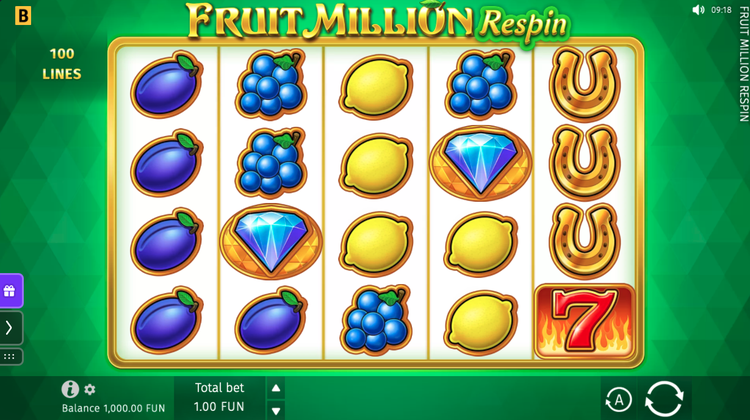 Fruit Million Respin Slot - 1 - BitStarz Casino