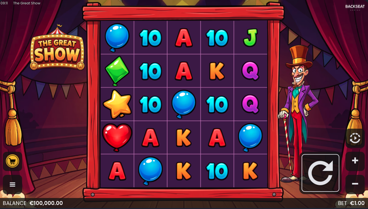 The Great Show Slot - 1 - BitStarz Casino