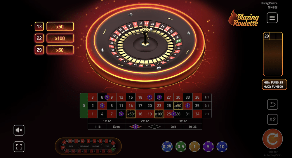 Blazing Roulette - 2 - BitStarz Casino