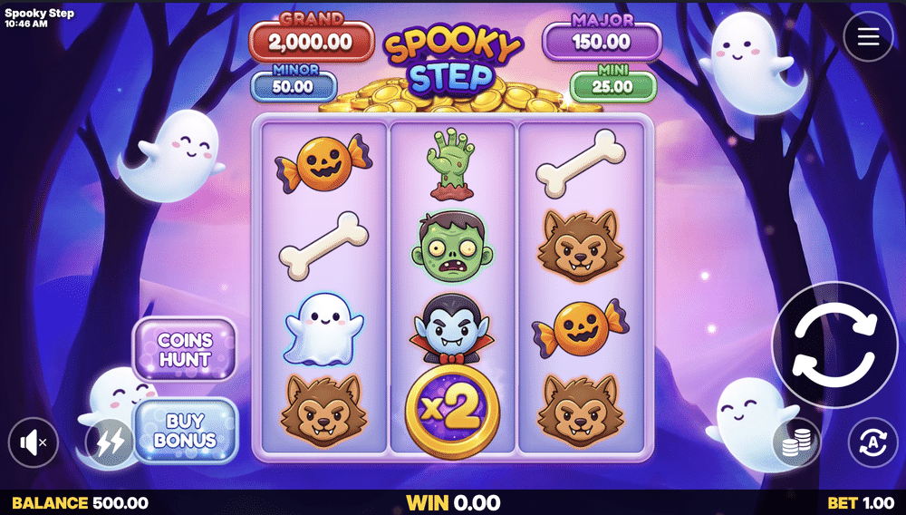 Spooky Step Slot - 1 - BitStarz Casino