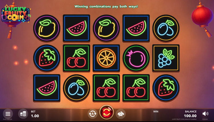 Lucky Fruity Coin Slot - 1 - BitStarz Casino