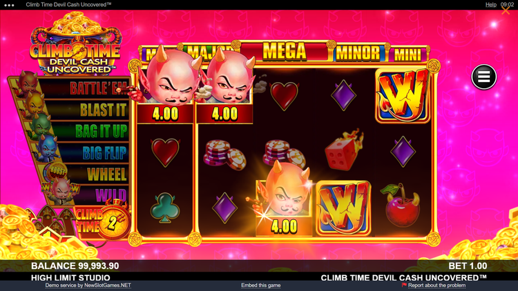 Climb Time Devil Cash Uncovered Slot - 2 - BitStarz Casino