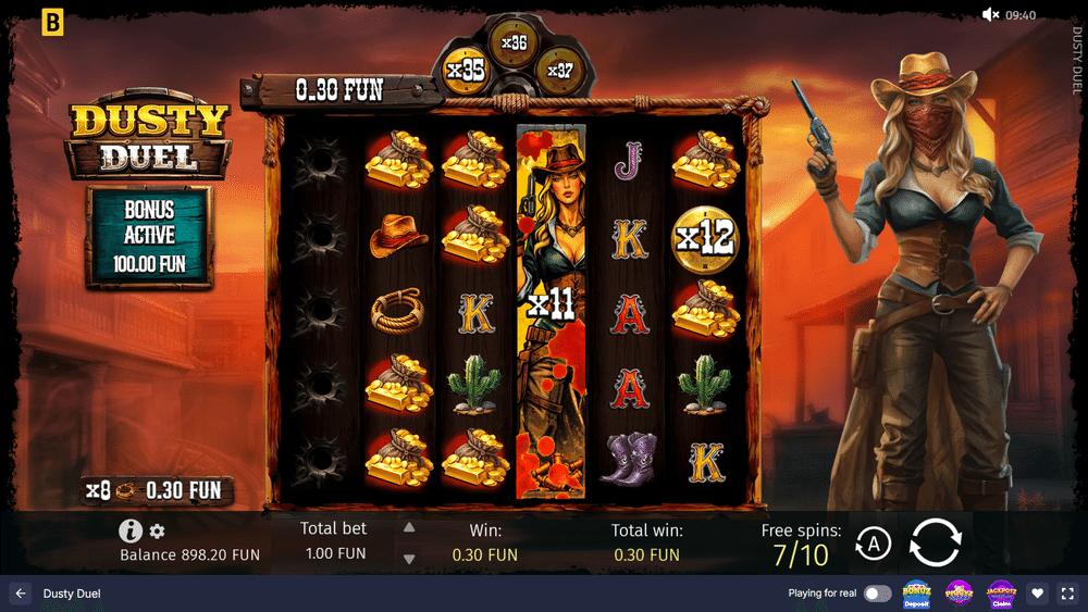 Dusty Duel Slot - 2 - BitStarz Casino