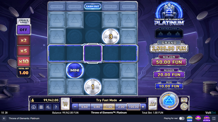 Throne of Elements: Platinum Slot - 1 - BitStarz Casino