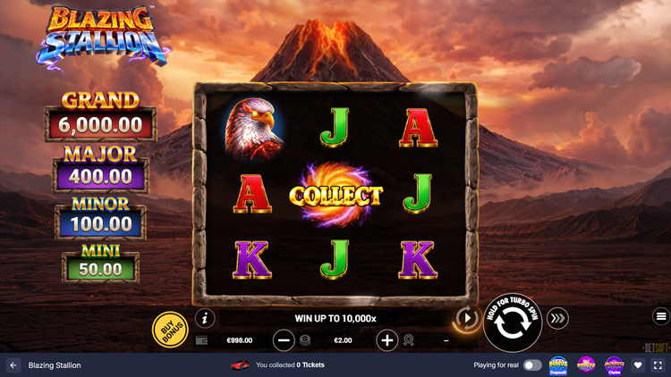 Blazing Stallion Slot - 1 - BitStarz Casino