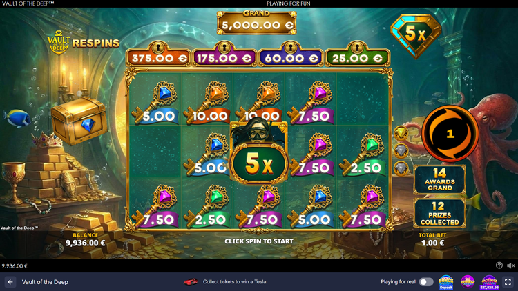 Vault of the Deep Slot - 3 - BitStarz Casino