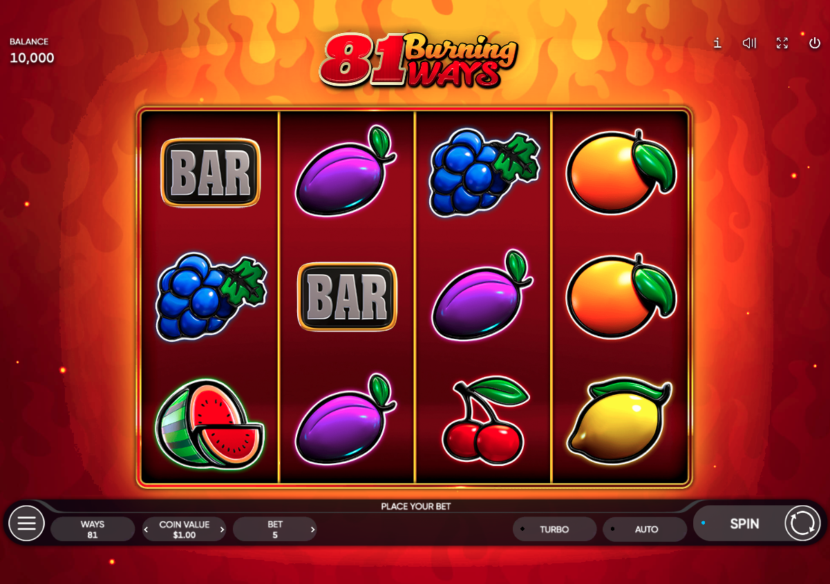 81 Burning Ways Slot - 1 - BitStarz Casino