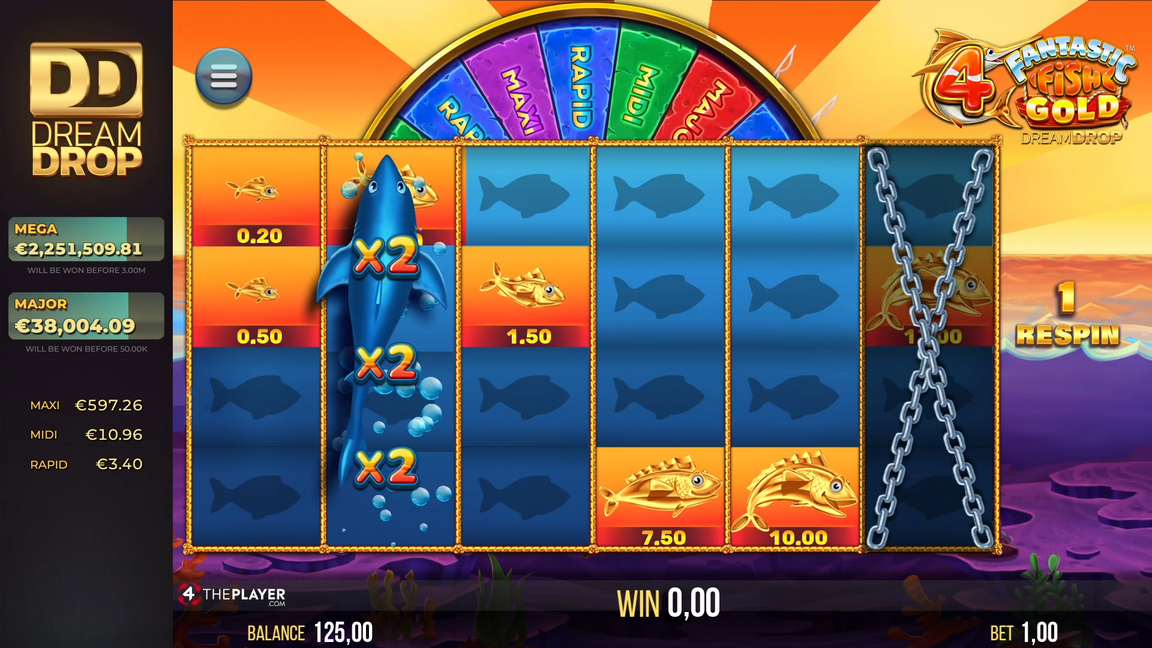 4 Fantastic Fish Gold Dream Drop Slot - 3 - BitStarz Casino