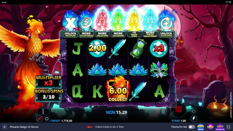 Phoenix Reign of Horror Slot - 3 - BitStarz Casino