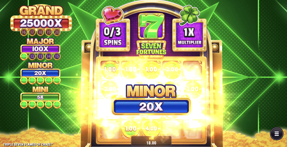 Triple Seven Flames of Craze Slot - 3 - BitStarz Casino