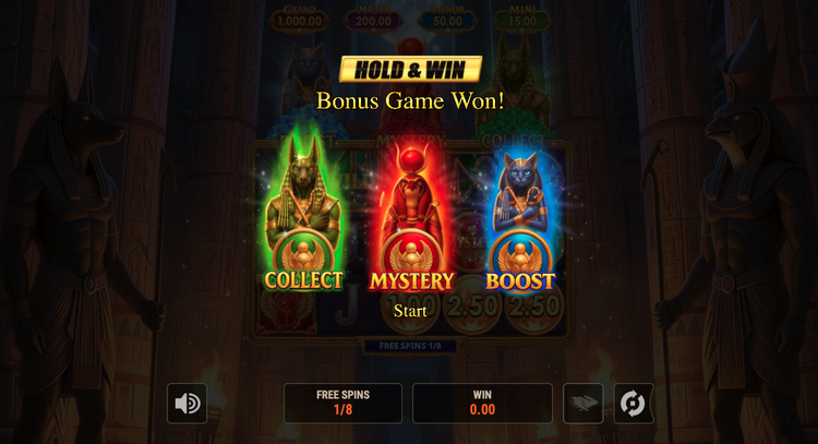 Divine Egypt Hold & Win Slot - 2 - BitStarz Casino