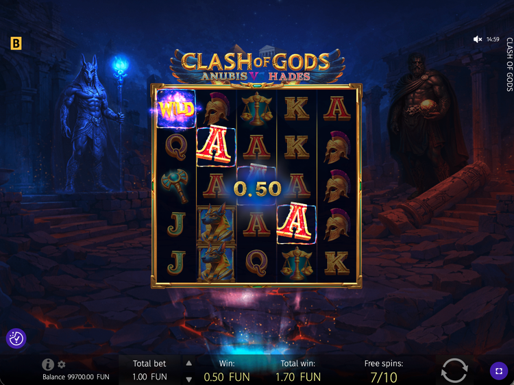Clash of Gods: Anubis vs Hades Slot - 3 - BitStarz Casino