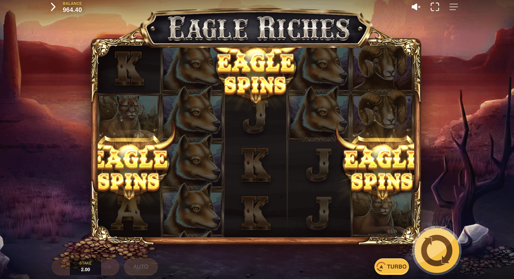 Eagle Riches Slot - 2 - BitStarz Casino